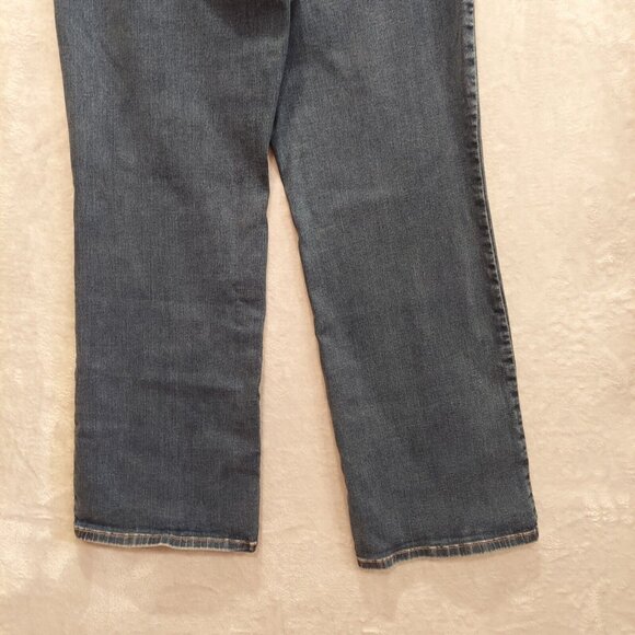 Lane Bryant Womens Size 18 37x30 Flex Magic Waist Mid Rise Straight Denim Jeans - Picture 11 of 15
